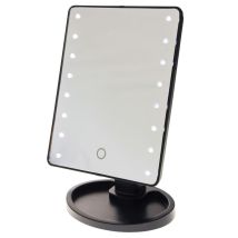 Miroir Avec Éclairage Led Noir United Entertainment