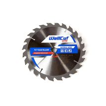 Lame De Scie Circulaire Tct Série Professionnelle Acier Carbure Argent 180x2.5/1.5x16 Wellcut