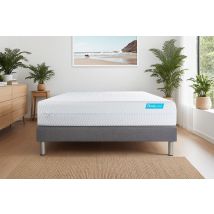 Matelas Biocare 140x190 Mousse À Mémoire De Forme Bio 5 Zones Maxi Épaisseur