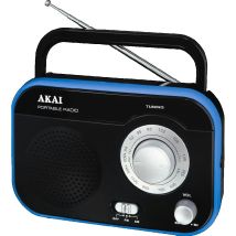 Radio Portable Akai Pr003a-410 B Tuner Numérique Antenne Télescopique