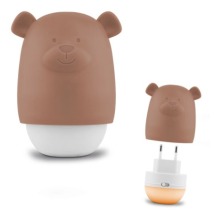 Zazu – Veilleuse Benny Compacte Nomade – Chocolat