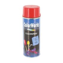 Peinture Aérosol Rouge Brillant Ral 2002 Finition Brillante Éclatante - Colorworks