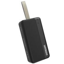Powerbank Px30b 30000mah 2 Ports Usb-a Avec Indicateur Led Et Sangle Intégrée Noir Eveready
