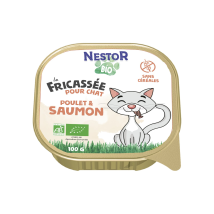 Pâtée Pour Chats Saumon Bio