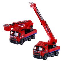 Van Der Meulen Camion De Pompiers Des Pompiers Volvo 58,5 Cm
