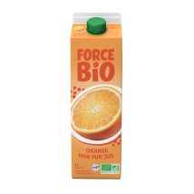 Jus D'orange 100% Pur Jus Avec Pulpe Bio