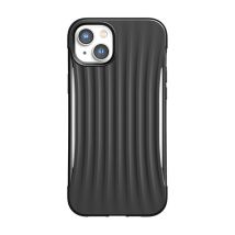 Coque Pour Iphone 14 Plus Clutch Shockproof 3m Avec Motif Rayures Noir Raptic