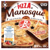 Pizza Chèvre Label Rouge La Pizza De Manosque