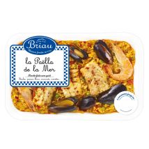 Plat Cuisiné Paëlla De La Mer Maison Briau France