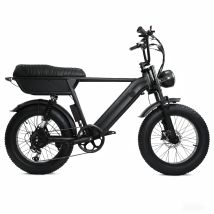 Vélo Électrique Yangor Y20 Plus, Fat Bike 20", Freins Hydrauliques, Noir