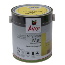 Peinture Acrylique Mat Jaune Brillant Jafep 2,5l