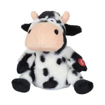 Peluche - Jeux 2 Momes - Vache Folle - Noir - Interactif - Hilarant