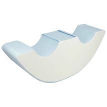 Duo Rocker Bloc En Mousse Blanc, Bleu (pastel)