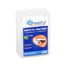 Efiseptyl - Porte-fil Dentaire Menthe Efiseptyl - La Boite De 48