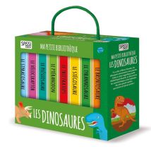 Lot De 8 Livres - Ma Petite Bibliothèque - Les Dinosaures Sassi Junior