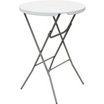 Table Cocktail Pliable - Blanc La Table