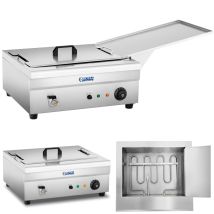 Friteuse À Beignets De Poisson Avec Bac D'égouttage 3200w 230v 14l