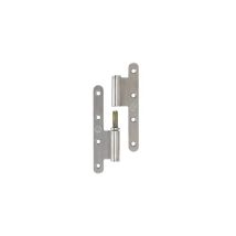 Paumelle À Bouchons 110x55mm Acier Inox Brossé Assorti Jardinier Massard