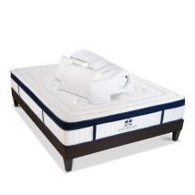 Pack Suite Princiere 160x200 Cm Matelas Micro-ressorts + Sommier + Accessoires