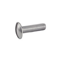 Vis Machine Tête Ronde Large Fendue Inox A2 6x16 Boîte 200 Acton