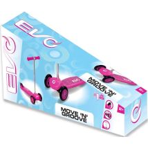 Hti Trottinette Evo Move N Groove Rose - Jouet Trottinette Enfant