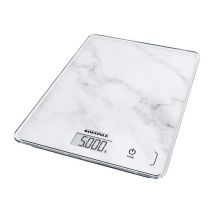 Soehnle Compact Balance Electronique - 5 Kg - Blanc Effet Marbre