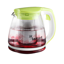 Infuseur À Thé Lamart Lt7026 1,1l En Verre Et Inox