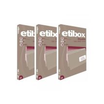 Lot De 3 Boîtes 100 Étiquettes N°1 Etibox Apli 119760