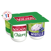 Yaourts Myrtille Soignon