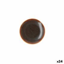 Assiette Plate Ariane Decor Céramique Marron (ø 15 Cm) (24 Unités)