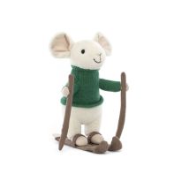 Peluche Merry Mouse En Ski : Un Compagnon De Jeu Adoré Pour Les Enfants