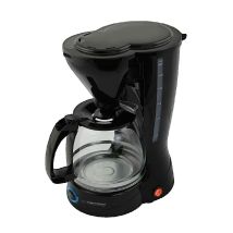 Cafetière Filtre Esperanza Ekc009 Arrêt Automatique Noir Réutilisable 1,5 L