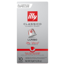 Café Capsules Lungo Classico Compatible Nespresso Illy