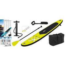 Planche À Pagaie Gonflable 285 Cm Vert Citron Et Noir Xq Max