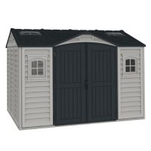 Abri de Jardin en Résine 8,05m2 Gris Premium Apex DURAMAX