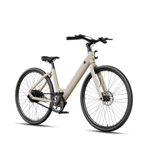 Vélo Électrique Freedare Jb1015 Cadre Ouvert 27.5" Bafang 250w Courroie, Or
