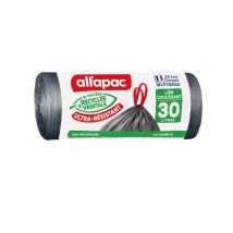 Alfapac - Sac Poubelle Lien Coulissant 30l Alfapac - X15