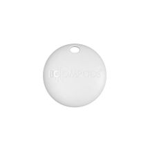 Balise Connectée Boompods Finder Boomtag Blanc