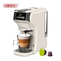 Hibrew H1b Cafetière À Capsules,extraction Haute Pression 20 Bar,beige