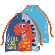 Sac De Pique-nique - Dinosaures -little Cool Dino - 26,5x21,5 Cm