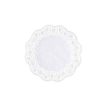 Papstar Pack 250 Napperon Rond Papier Diamètre 300 Mm Blanc