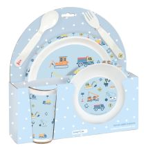 Ensemble Vaisselle Pour Enfants Safta Gruas Pvc