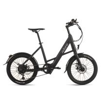 Adore Vélo Électrique Compact 20" Aluminium C-200 Compact Bike Moteur Arrière 45nm / 10,4ah Noir Mat
