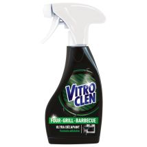 Vitroclen - Nettoyant Spray Four Grill Barbecue Ultra Dégraissant Action Rapide Vitroclen - Le Flacon De 250ml