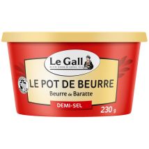 Le Gall - Beurre De Baratte Demi-sel Le Gall - Le Pot De 230g
