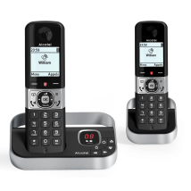Téléphone Fixe Sans Fil Avec Répondeur Duo F890 Voice - Atl1422122 - Noir Alcatel