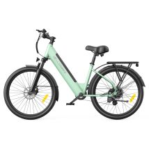 Allgobike Am27 Vélo Électrique 27,5", Batterie 36v 15ah, Jusqu'à 80 Km, Vert Clair