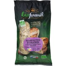 Pain Bio Camusettes 5 Graines À Cuire