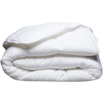 Couette Chaude Anti-acariens - 400 Gr/m² - 260 X 240 Cm - Blanc