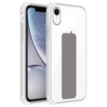 Coque Pour Apple Iphone Xr En Gris Etui Housse De Protection Silicone Tpu Avec Support Et Fonction Stand